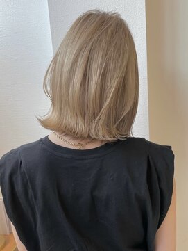ロンド レグリーズ 立川(Lond leglise) ショート/ボブ/前髪/インナーカラー/ケアブリーチ/ブリーチ/立川