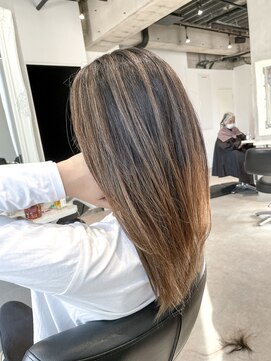 アディクト 綾瀬(ADDICT) 【ADDICT_YuuYa】ミルクティーブラウンバレイヤージュ