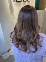 ムーン ティコブラーエ(moon tico brae)&nbsp;11月【レイヤーロング/アッシュカラー/グレーベージュ】