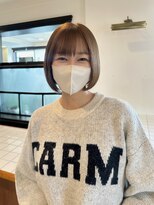 フィーカ(FIKA)&nbsp;ミニマルBOBスタイル【縮毛矯正+under7】