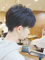 ヒート トウキョウ 目黒店(HEAT TOKYO)&nbsp;ツイスパセンターパートマッシュ波巻きダウンパーマメンズ目黒