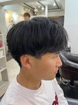 ヴィ 大宮(Vii)&nbsp;ダークアッシュ/カルマパーマ/アッシュブラック[メンズ/大宮]