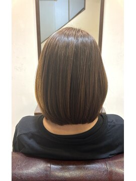 ヘアー グリーン(hair green) 30代40代50代つやボブハイライト／ナチュラルハイライト