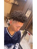 バーバーショップライズ 2nd(barber shop RAIzE)&nbsp;スパイキーアフロ