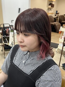 メアリー バイ メリー(marry by merry) 【立町メアリーバイメリー】☆ボブ×インナーカラー☆