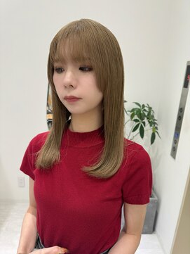 ジーナ 福岡天神(Zina) ミルクティーベージュ(Zina福岡天神)