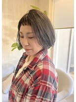 マルキーズ(marquise)&nbsp;オン眉ショートボブスタイル【安佐南区】