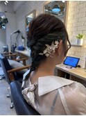お呼ばれヘアセット