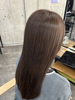 ノア 奈良駅前店(NoA)&nbsp;noa___hikaru　艶カラー　奈良市　シルバーベージュ　髪質改善