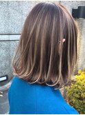 ミディアムヘア/暗めカラー/グランマッシュ▼津田沼/津田沼前