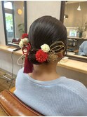 【LAMP HAR DESIGN 堀田】タイトヘアセット/振袖