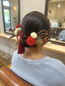 ランプヘアーデザイン(LAMP HAIR DESIGN) 【LAMP HAR DESIGN 堀田】タイトヘアセット/振袖