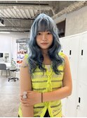 ブルージュ×韓国風レイヤーカット