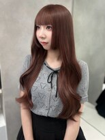 ベレーザ 渋谷(BELEZA)&nbsp;15353髪質改善チェリーレッド黒髪アッシュブラックワインレッド