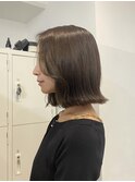 デジタルパーマウルフカットショートボブセミロング前下がりボブ