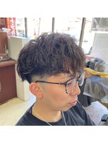 ヘアサロンナンバーワンクラブ上和田本店&nbsp;ツーブロ刈り上げ×マッシュパーマ