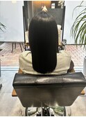 乾かすだけでツヤサラヘアに♪