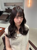 ガリカ 博多駅前(Gallica)&nbsp;超かわいいシースルーバングにレイヤーカット