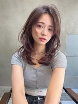 エース (ACE)&nbsp;ACE 横浜　ゆるふわレイヤーカット×透明感ブラウンカラー