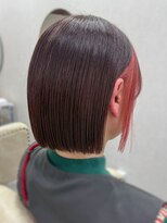 ソア 並木坂(Soa)&nbsp;熊本/インナーカラー/ブリーチ/切りっぱなしボブ/ボブ/Minori