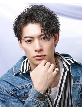 アイトーキョー 名古屋栄(AI TOKYO) ニュアンスパーマ/フェザーパーマ/センターパート/名古屋/栄