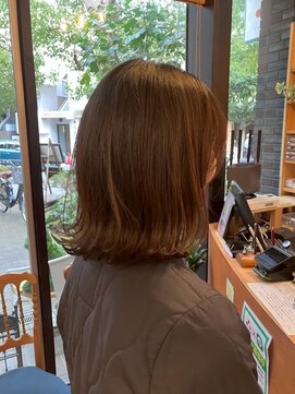 ルーフ 用賀(ROOF) 外巻き/軽めミディアム