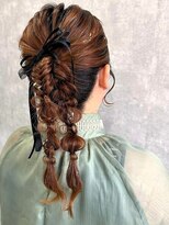 ランガリ ヘアアンドスパ(Rangali Hair&Spa)&nbsp;【別府　Rangali】ヘアセット/編みおろしツイン