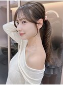 韓国顔周り/ハイレイヤーカット/ワンホンレイヤー/大宮