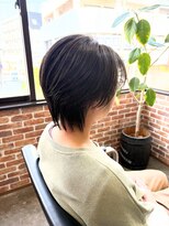 ヴィップルーム(viproom) ピンクベージュレイヤーボブニュアンスカラー外ハネボブショート