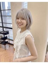 ハーツオオサカ(HE:ARTS OSAKA)&nbsp;ホワイトブロンドかわかわいいトリプルカラー
