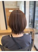 ポイント/切りっぱなしレイヤーボブ