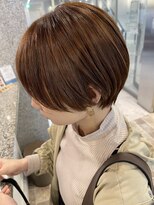 EN VEIL/髪質改善/ブリーチ/ハイトーンカラー/縮毛矯正【9月1日NEWOPEN(予定)】 ナチュラルショート