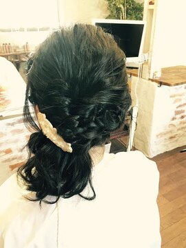 ニコ 熊取 (nico) お呼ばれ編み込みスタイル♪