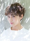 [Ravo]クセ毛風パーマ×マッシュショートボブ×ウェット