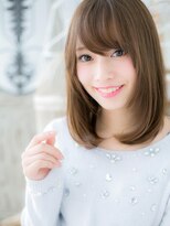 モッズヘア 越谷(mod's hair) *+mod's越谷+*女子力全開!斜めバング小顔ワンカールb!