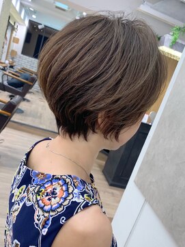 アヴァロン(AVALON) 横顔美人☆イルミナカラー×センシュアルショート