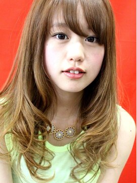 ブルー(Blu) 【Blu hairclinic&design】ハイトーン×MIX巻き★