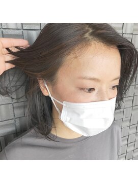 ルシード スタイル レクラ 栄生店(L'UCIDO STYLE L'eclat) フロントハイライトボブ