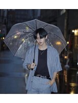 シン(syn)&nbsp;前下がりマッシュ センターパート