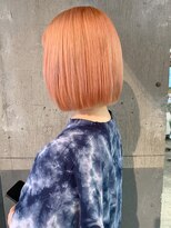 キーン 立川店(keen)&nbsp;【keen×刈谷】クリアオレンジ×ボブ