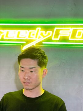 グリーディーフォックス 代々木(Greedy FOX) かき上げヘア/サイドパート/韓国マッシュ/フェードカット/代々木