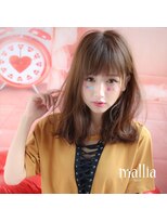 マーリャヘアー(mallia hair)&nbsp;くびれ外ハネセミディ