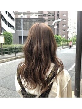 エヌプラス(N+) ◎ブリーチなし　明るめグレージュカラー＊*