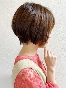 ニット 銀座(knit) 《knit銀座》大人可愛い20代30代40代ショートボブ丸み前下がり