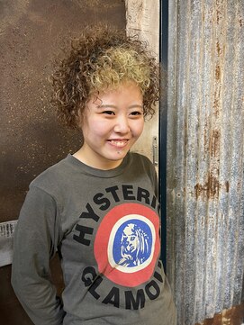 アンドピース and peace スパイラルパーマ