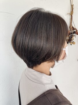 ヘアスタジオ ブリエ(HAIR STUDIO BRILLER) 2022 S/S ショートボヴ ×ラテグレージュ × ハイライト