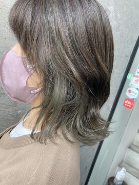 ジャム(JAM) オリーブブラウン※ブリーチ2回履歴