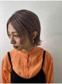 【Jam會田】オシャレバングの切っぱなしセンターパート