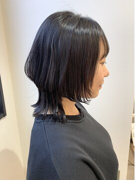 シエル 熊本店(CIEL) 暗髪マッシュウルフ