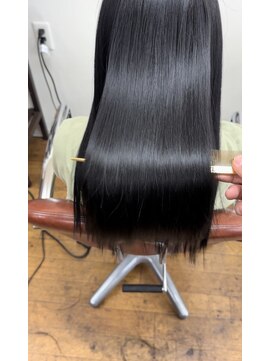 ヘアーサロン カラー 色彩店(COLOR) 髪質改善+暗めホワイトブラウン